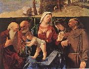 Madonna and Child with Saints Lorenzo Lotto